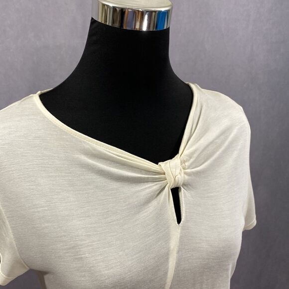 H&M Knotted Front Blouse Top - Picture 2 of 5